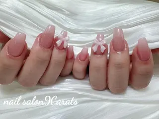 ネイル 💜ワンホンネイル ナインカラット💎のネイルデザイン