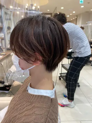 ショート 横山 直輝のヘアスタイル