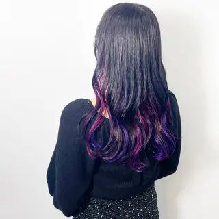 セミロング カラー ヘアアレンジ 大橋 拓巳のヘアスタイル