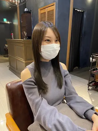 ロング 六本木縮毛矯正/髪質 改善/LOANA鈴木のヘアスタイル