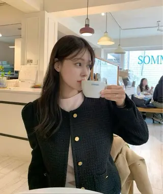 ロング カラー 莉乃/縮毛矯正/髪質 改善/艶カラーのヘアスタイル