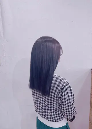 セミロング カラー かんばら りょーいのヘアスタイル