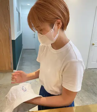 ショート カラー 【sim】 mizuのヘアスタイル