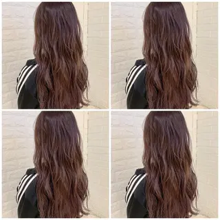 ロング カラー ハイトーン/ブリーチ 山崎 悠次のヘアスタイル