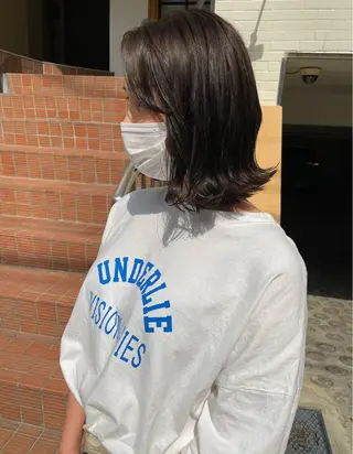 ミディアム COMILE 🌼 SUZUKAのヘアスタイル