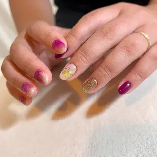 ネイル pointillé .ayaのネイルデザイン