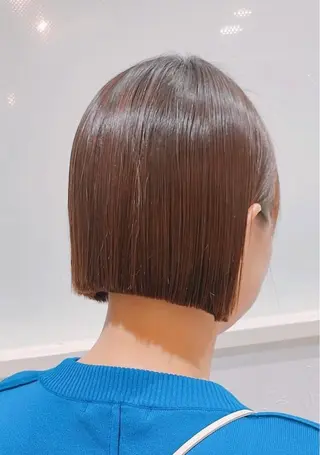 ショート ボブ/艶髪 soleilrukaのヘアスタイル