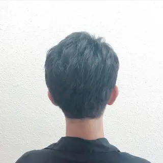 ショート メンズ 韓国 縮毛矯正 髪質改善 木村のヘアスタイル