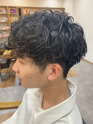 メンズ little/頭身浴 /カヤノケイスケのヘアスタイル