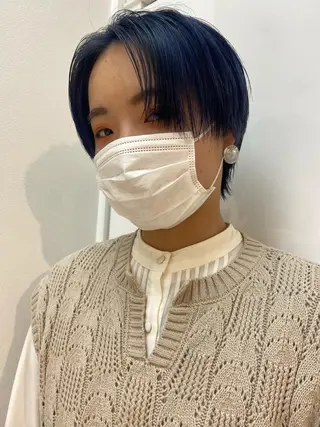 ショート カラー 🪽似合わせカラー RENA.🪽🩶のヘアスタイル