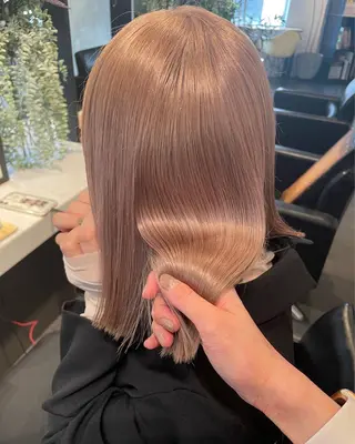 ミディアム カラー classic 新横浜所属・大人girly🛋️ 🤍yukakoのヘアスタイル