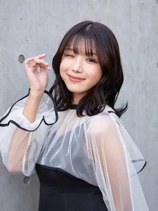 ロング 全国No.1歴あり HINATA🥇のヘアスタイル