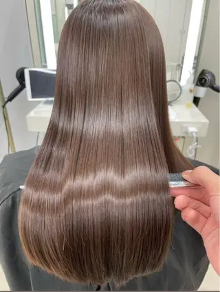 セミロング COA GINZA/ Minamiのヘアスタイル