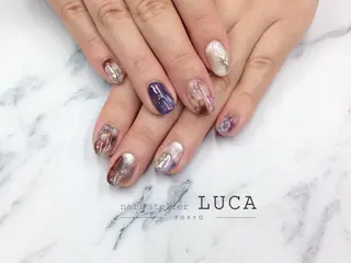 ネイル ネイルアトリエルカ スタッフのネイルデザイン