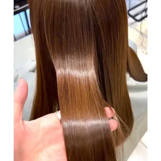 ロング 縮毛矯正/髪質改善 特化/冨島智基のヘアスタイル