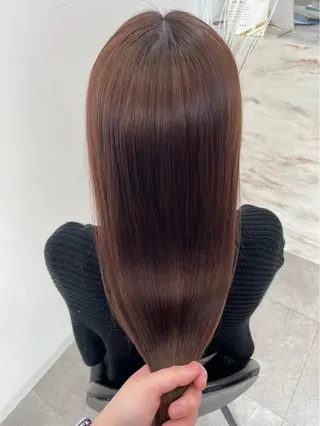 ロング カラー 鈴木 凜音のヘアスタイル