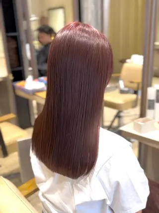 ロング カラー 🫧Lee十三🫧 濱平ももかのヘアスタイル