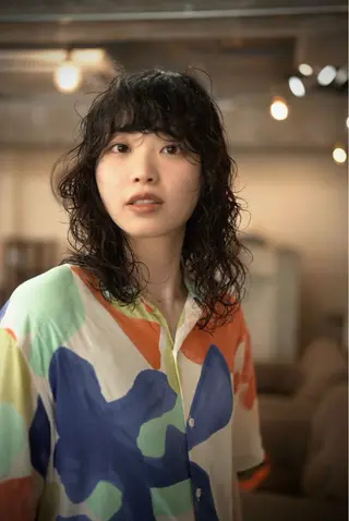 ミディアム パーマ GATTACA所属・KEI gattacaのヘアスタイル