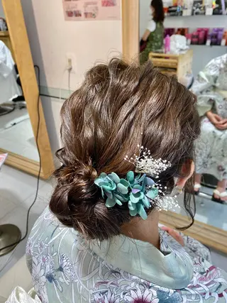 ミディアム ✨オール年代🆗 🤍内田亜由子のヘアスタイル