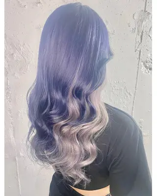 ロング カラー GARU-ガル-所属・TSUNO🦖 派手髪/オタク美容師のヘアスタイル