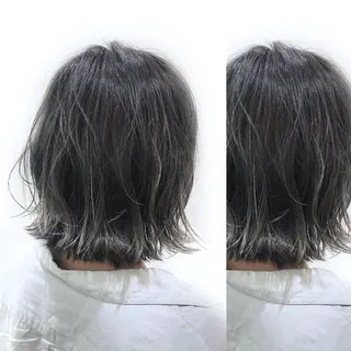 ミディアム カラー パーマ エリア人気No.1 美容室Ash西船橋のヘアスタイル