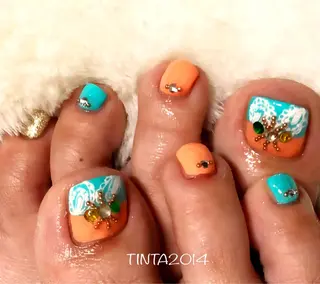 ネイル ネイルサロン ティンタ所属・馬場 典子のネイルデザイン