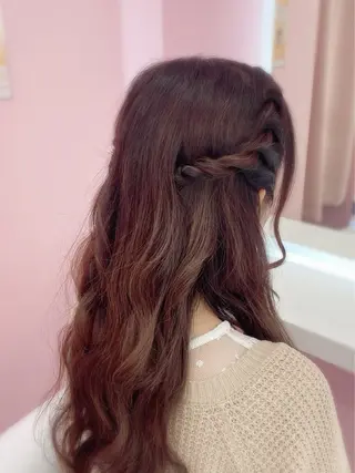 ヘアアレンジ 量産型ヘアメ🎀 松岡 野々香のヘアスタイル