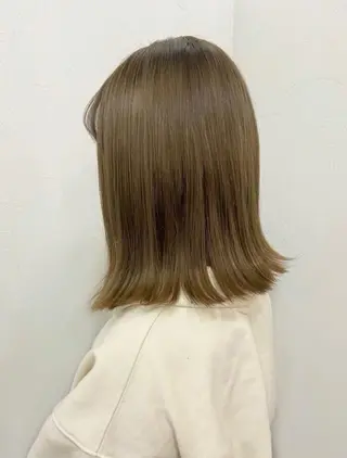 セミロング 【今だけブリーチ 限定価格💕】すみのヘアスタイル