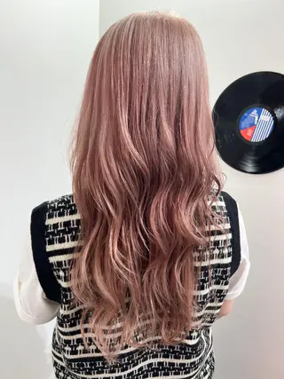 ロング カラー ヘアアレンジ 🧨ブリーチー×ボブ レイヤー💎じゅえるのヘアスタイル