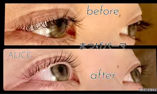 マツエク・マツパ トータルビューティーサロンALICE所属・Yanagida Yurieのマツエク・マツパデザイン