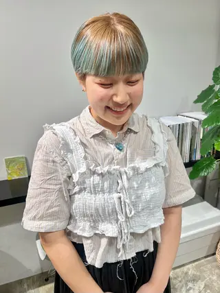 ショート 石井 菜々のヘアスタイル