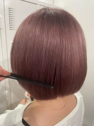 ショート カラー 💘MICOTO藤沢 髪質改善ブリーチ💘のヘアスタイル