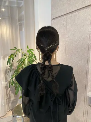 ロング ✨色持ちの良い艶 カラー✨蟹江真世のヘアスタイル