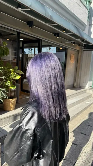 ロング カラー 高橋 充輝のヘアスタイル