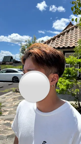 メンズ 穴山 斗希のヘアスタイル