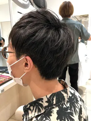 メンズ カジサ ケイコのヘアスタイル
