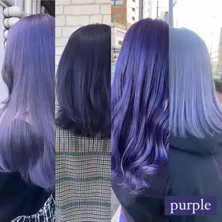 カラー KANA🎀韓国 🇰🇷ハイライトのヘアスタイル