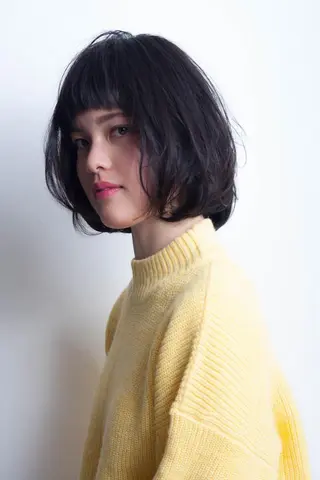 ミディアム カラー RESBORN所属・長岡 大偉のヘアスタイル