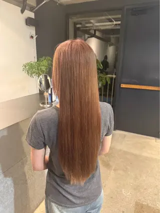 カラー 中村 文音のヘアスタイル