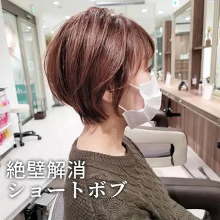 ショート 村岡【店長】 【骨格矯正ショート】のヘアスタイル