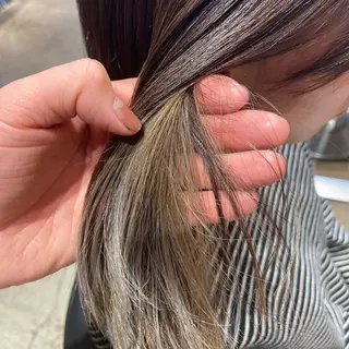 ミディアム カラー organic life所属・IWASHITA TAKESHIのヘアスタイル