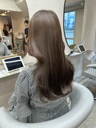 ロング 新宿/韓国レイヤー/ 髪質改善/佐藤航のヘアスタイル