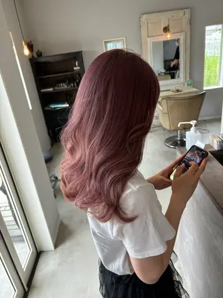 カラー Matsubara asuka  ☪︎のヘアスタイル