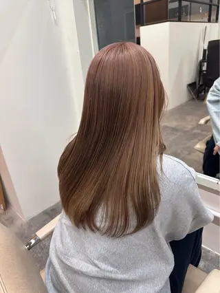 カラー MION✂️ 似合わせカットのヘアスタイル