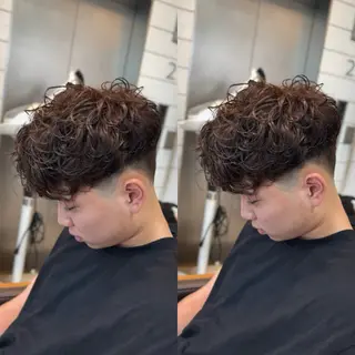 パーマ メンズ 渋谷/メンズカット ✂︎松本英朗✂︎のヘアスタイル