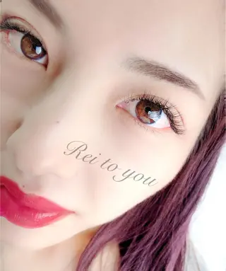 マツエク・マツパ Rei to　youのマツエク・マツパデザイン