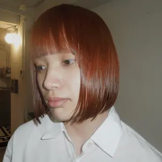 ショート カラー タマキ/似合わせ カット/Wカラーのヘアスタイル