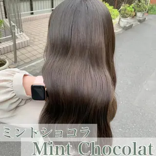 ロング カラー ブリーチなし✨艶髪 カラー𓃲YAGIのヘアスタイル