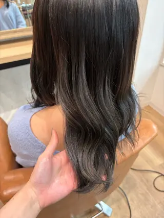 カラー bisou hair スガノ　カヤノのヘアスタイル