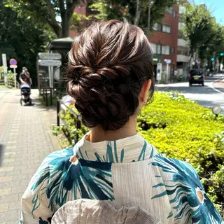 ヘアアレンジ ネイリスト/ ヘアセット　hinaのヘアスタイル